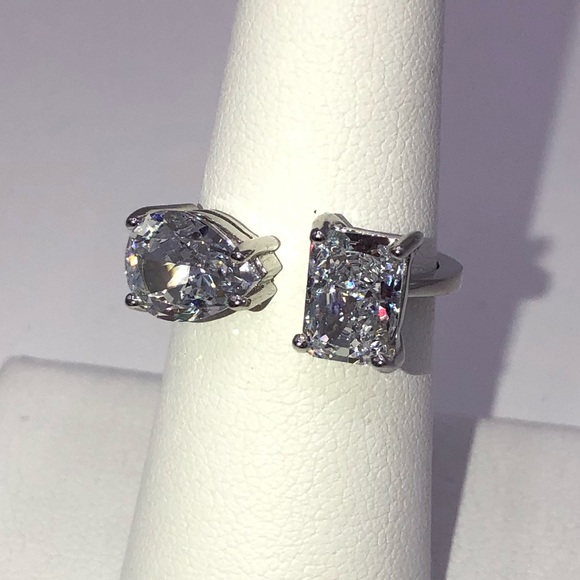 2ct Multi Stone Wrap Ring - Picture 4 of 11